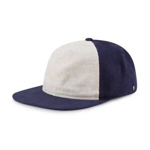 New Era x Three Looms Japanese Fabric Rayon Blank Snapback Blue White 9TWENTY